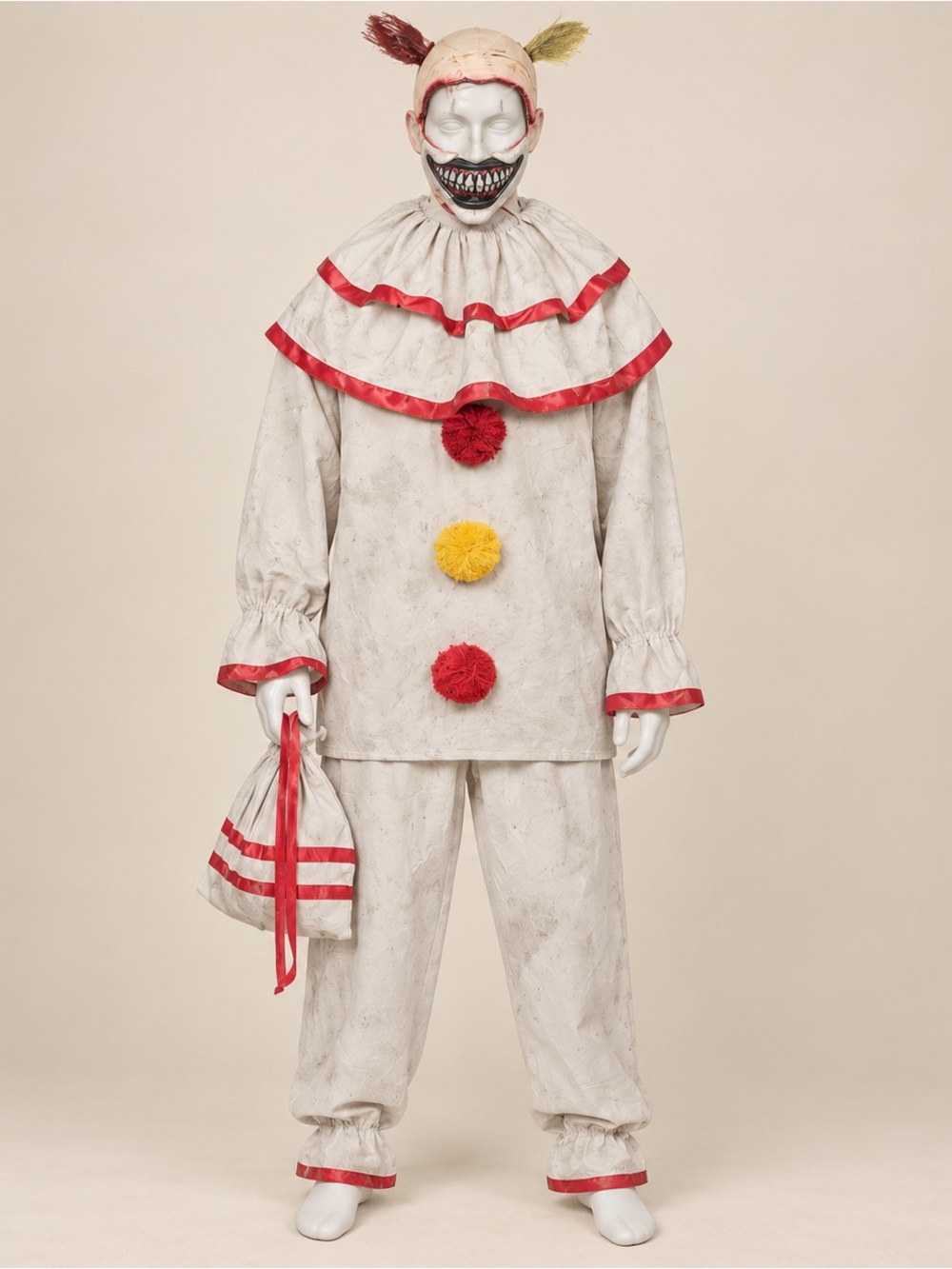 Discontinued AHS Twisty the Clown Costume Spirit XL 48-50 Complete